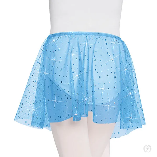 02283 Child Sequin Pull-On Tulle Skirt