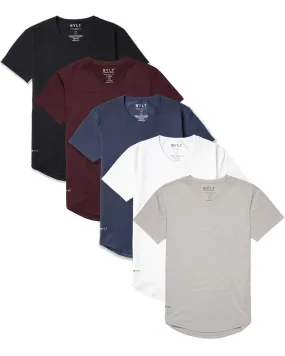 5-Item V-Neck BYLT Signature Bundle For $120