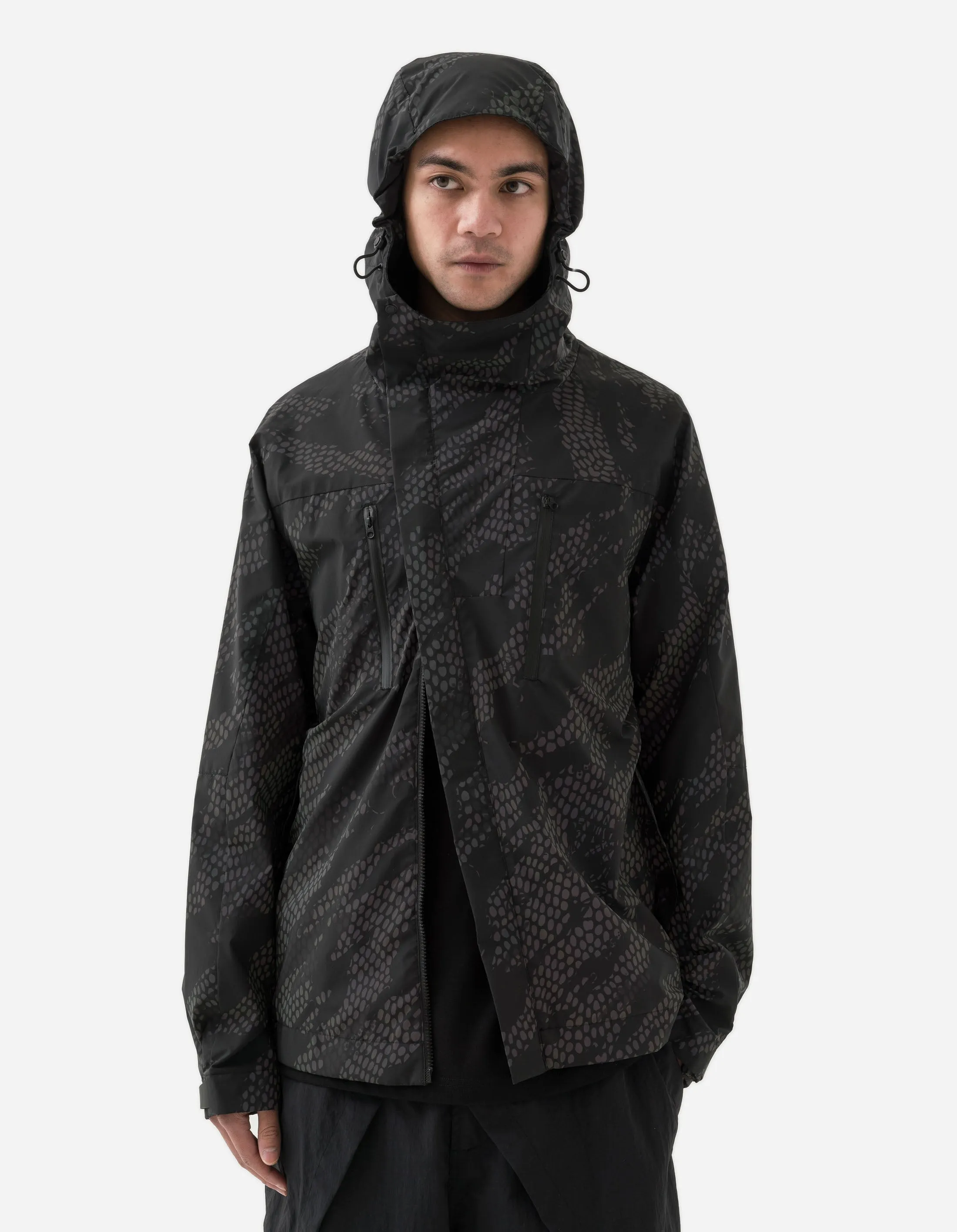 5035 Reflective Camo Asym Parka Subdued Night