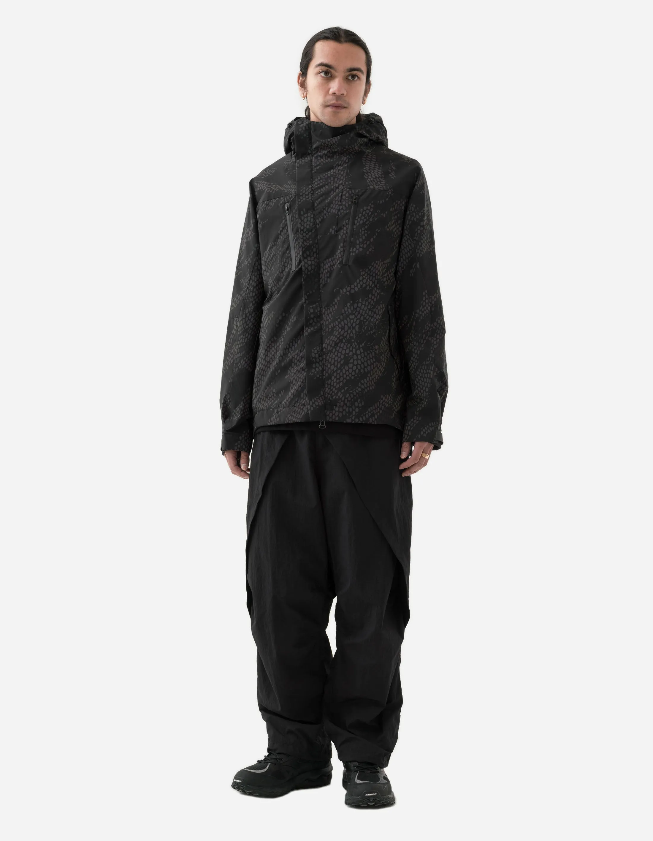 5035 Reflective Camo Asym Parka Subdued Night