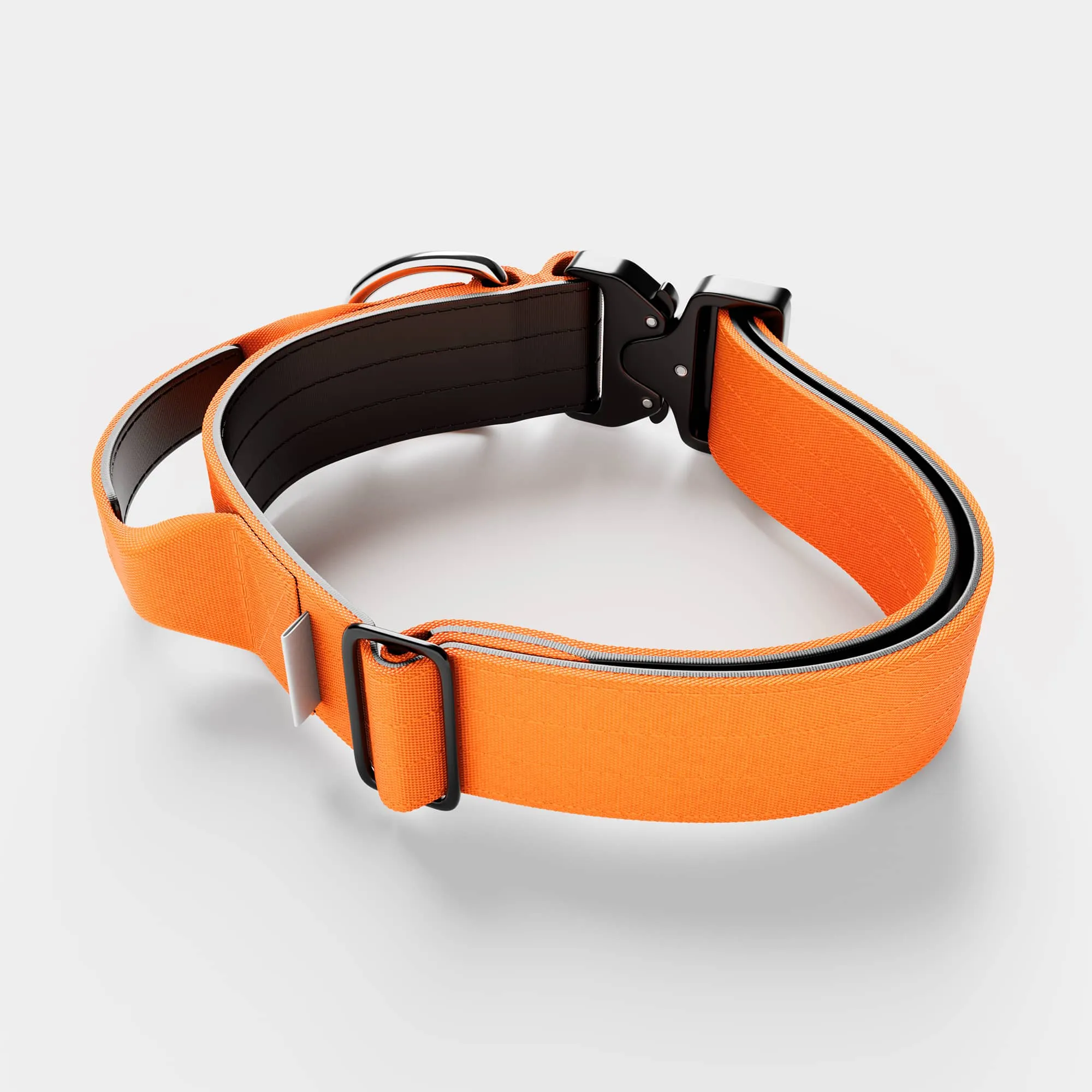 5cm Combat® Collar | With Handle & Secure Clip - Orange