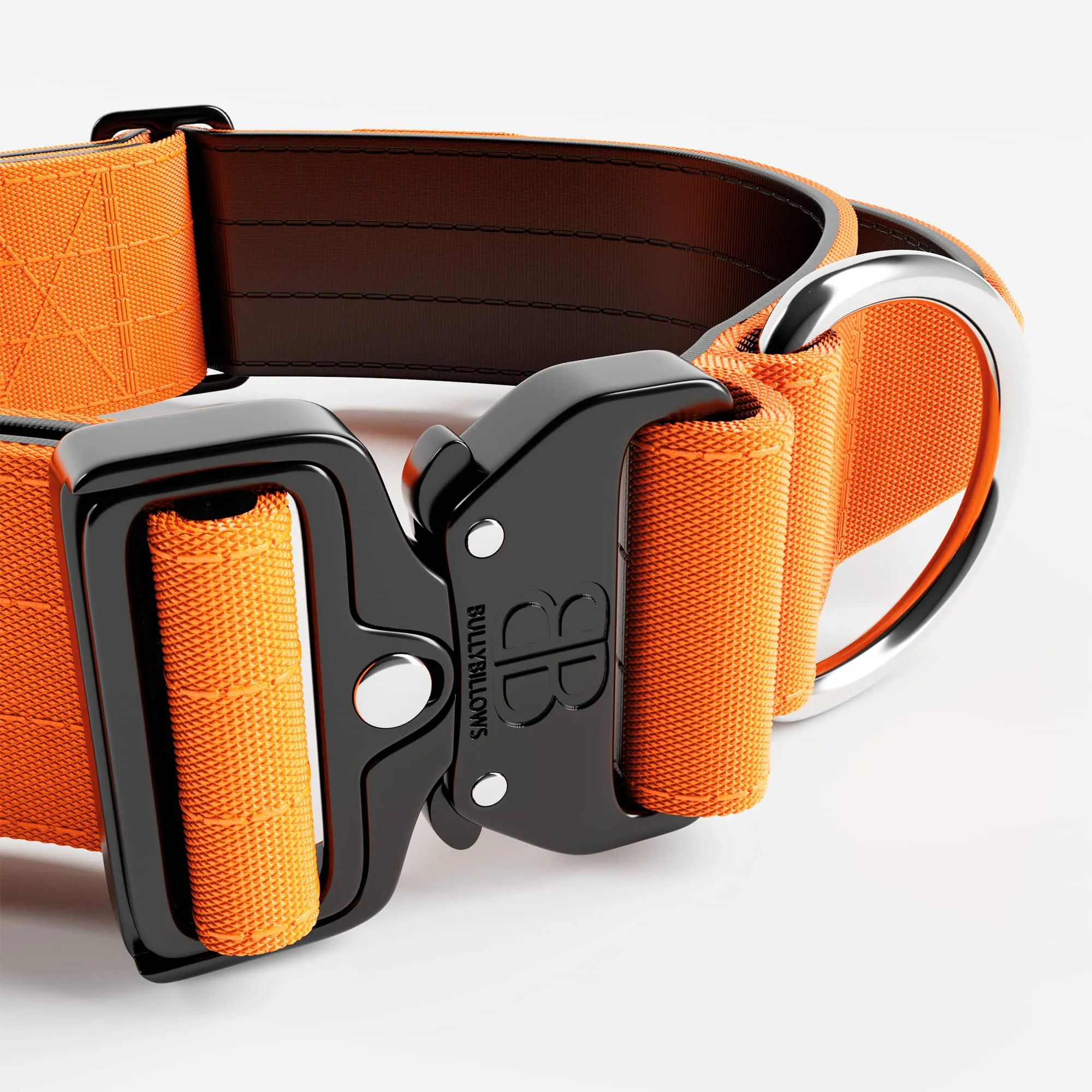 5cm Combat® Collar | With Handle & Secure Clip - Orange