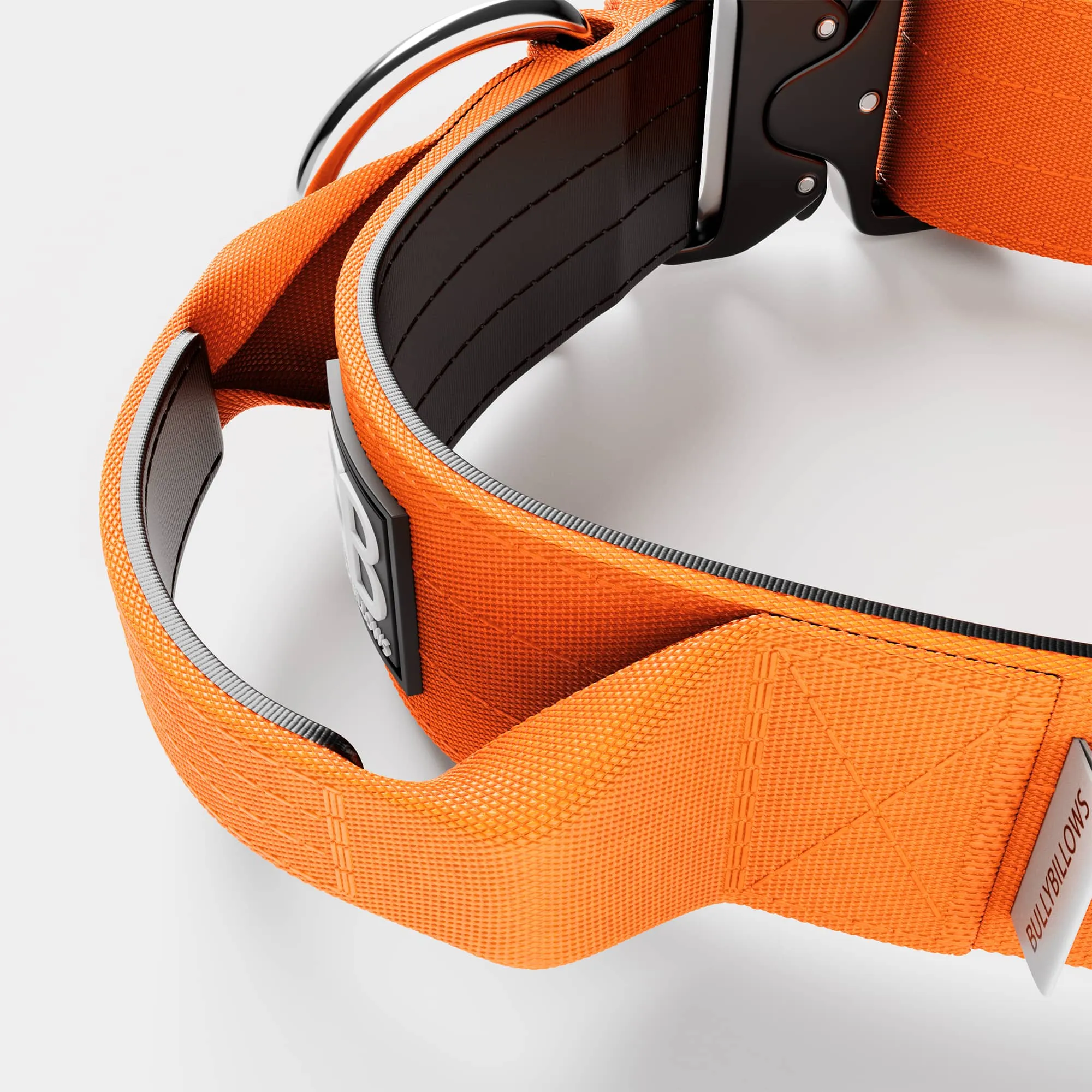 5cm Combat® Collar | With Handle & Secure Clip - Orange