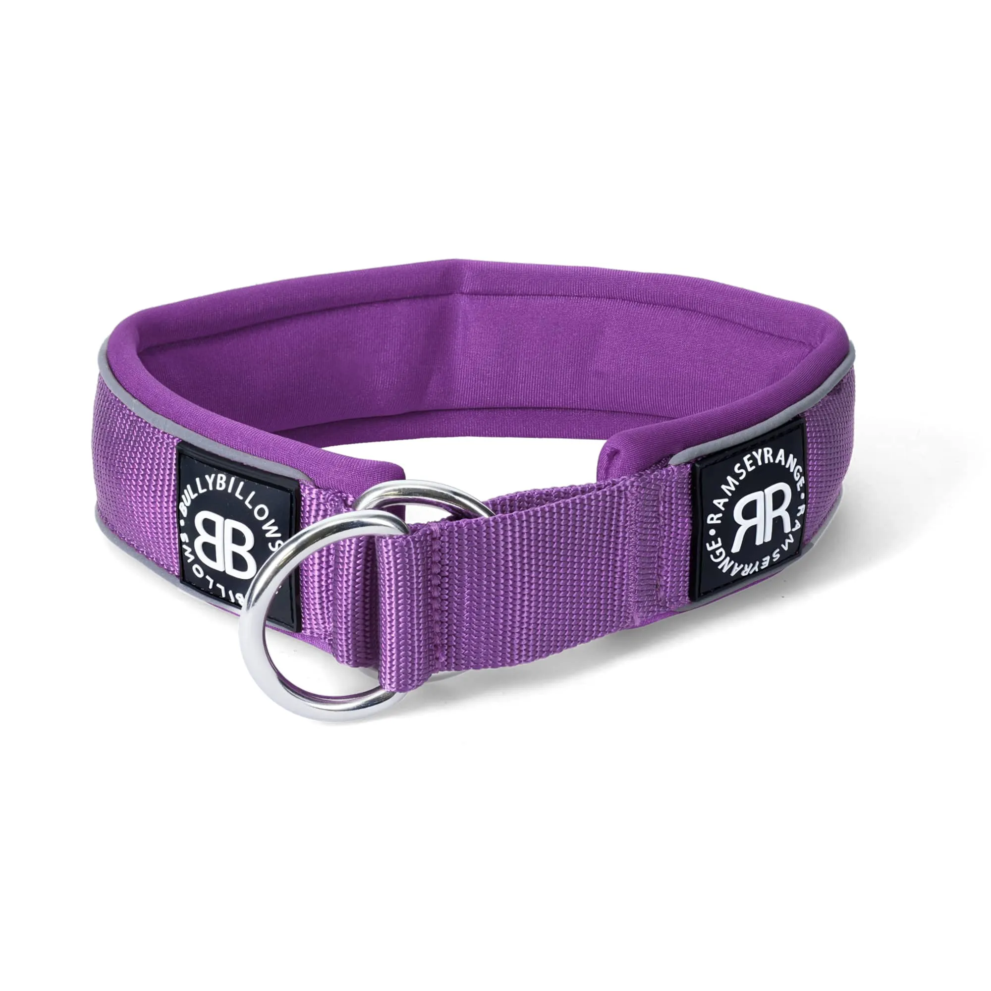 5cm Slip on Collar | Foam Padded - Purple