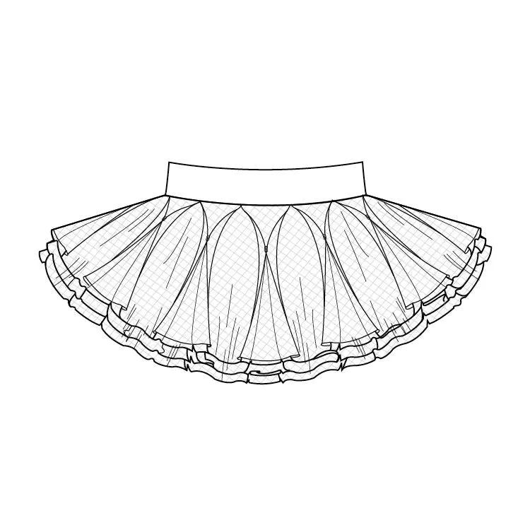 A51621 - Bloch Tutu Skirt Womens Skirt