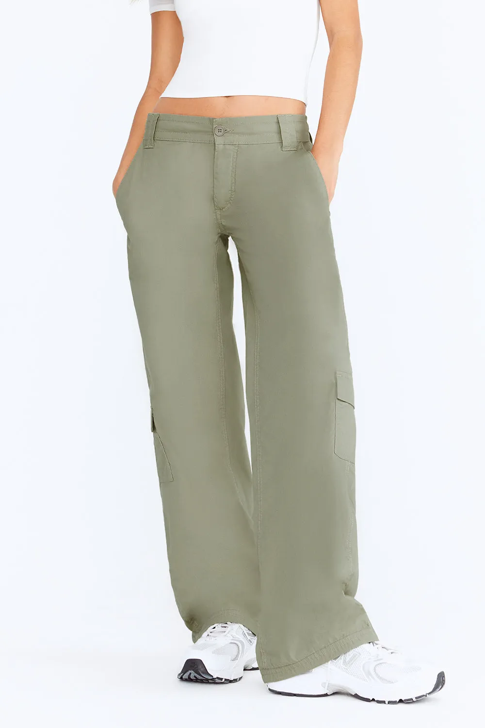 ADJUSTABLE CARGO TROUSER - VINTAGE KHAKI