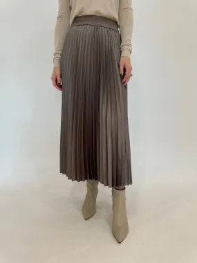 Agente Pleated Skirt - Turtledove