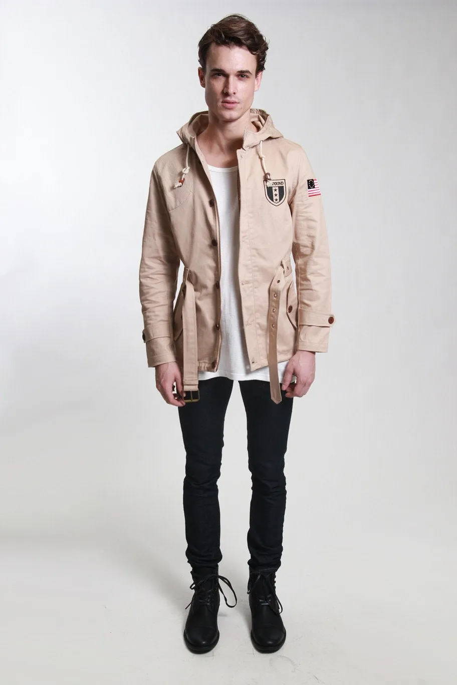 American Aviator Belted Parka Jacket