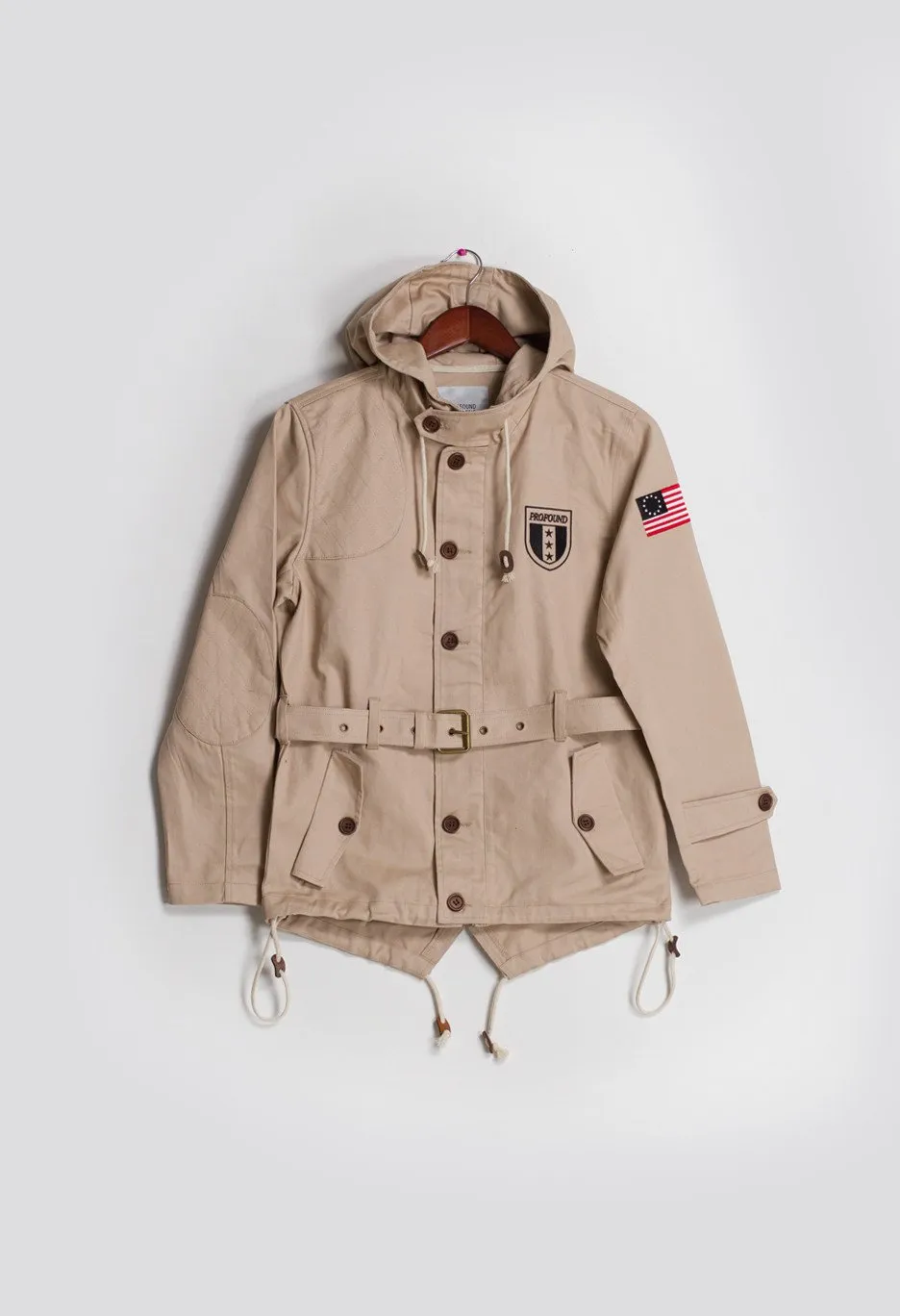 American Aviator Belted Parka Jacket