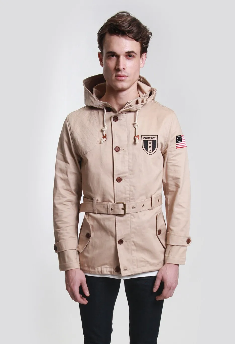 American Aviator Belted Parka Jacket