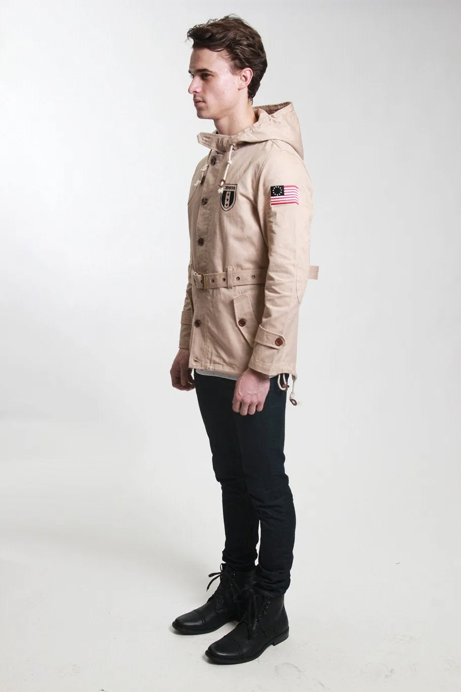 American Aviator Belted Parka Jacket