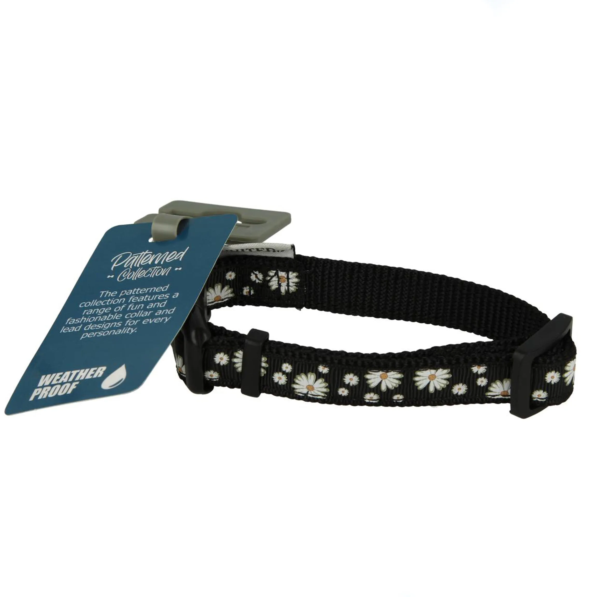 Ancol Black Daisy Collar