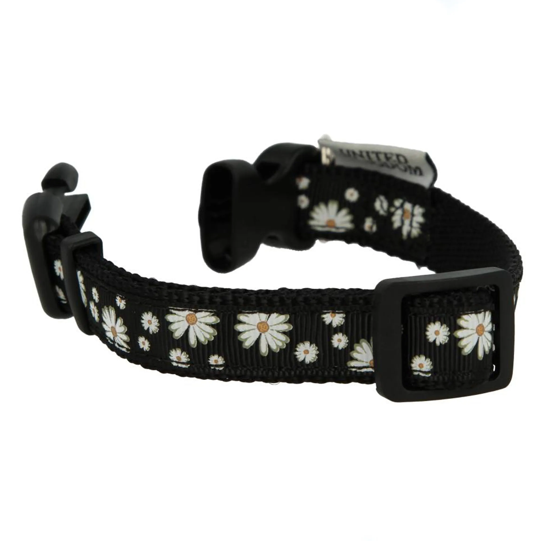 Ancol Black Daisy Collar