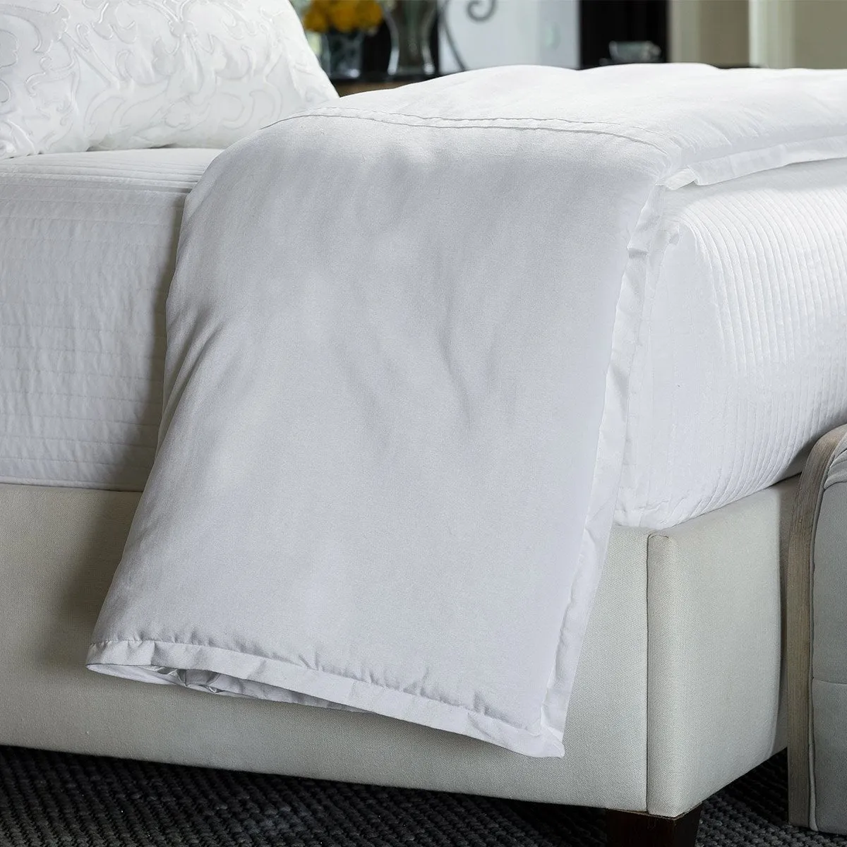 Aria White Velvet Bedding by Lili Alessandra