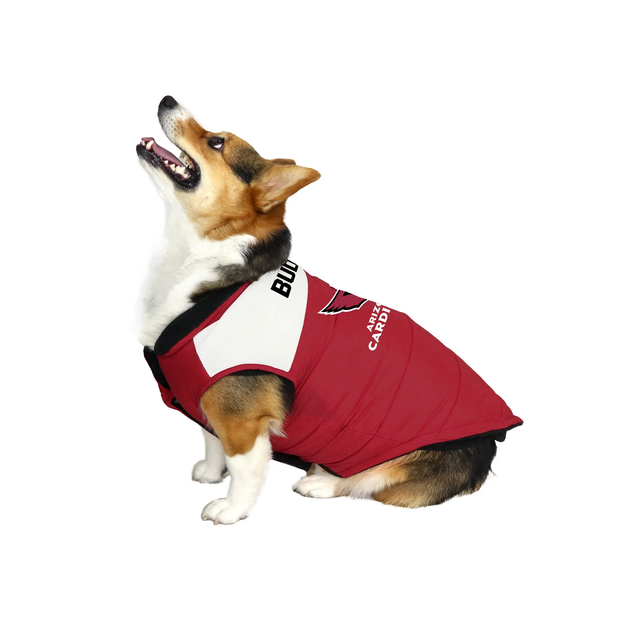 Arizona Cardinals Custom Pet Parka Puff Vest