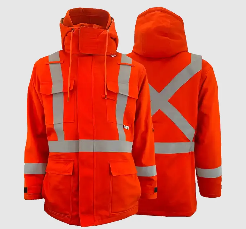 Atlas Guardian® FR/AR 3-In-1 Hi-Vis Orange Parka 2196OR