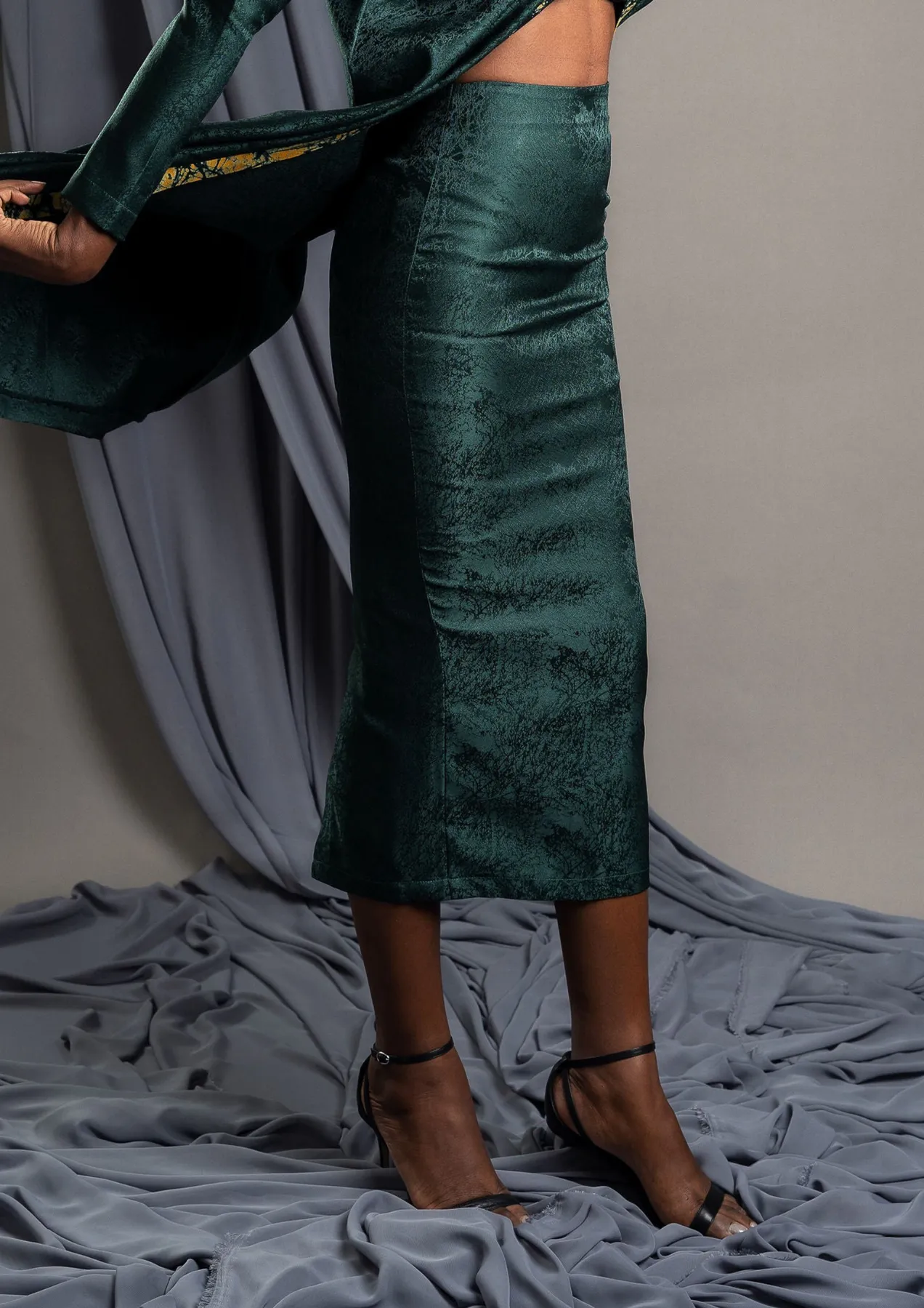 Aya Morrison Frimpomaa Pencil Skirt with a back zip