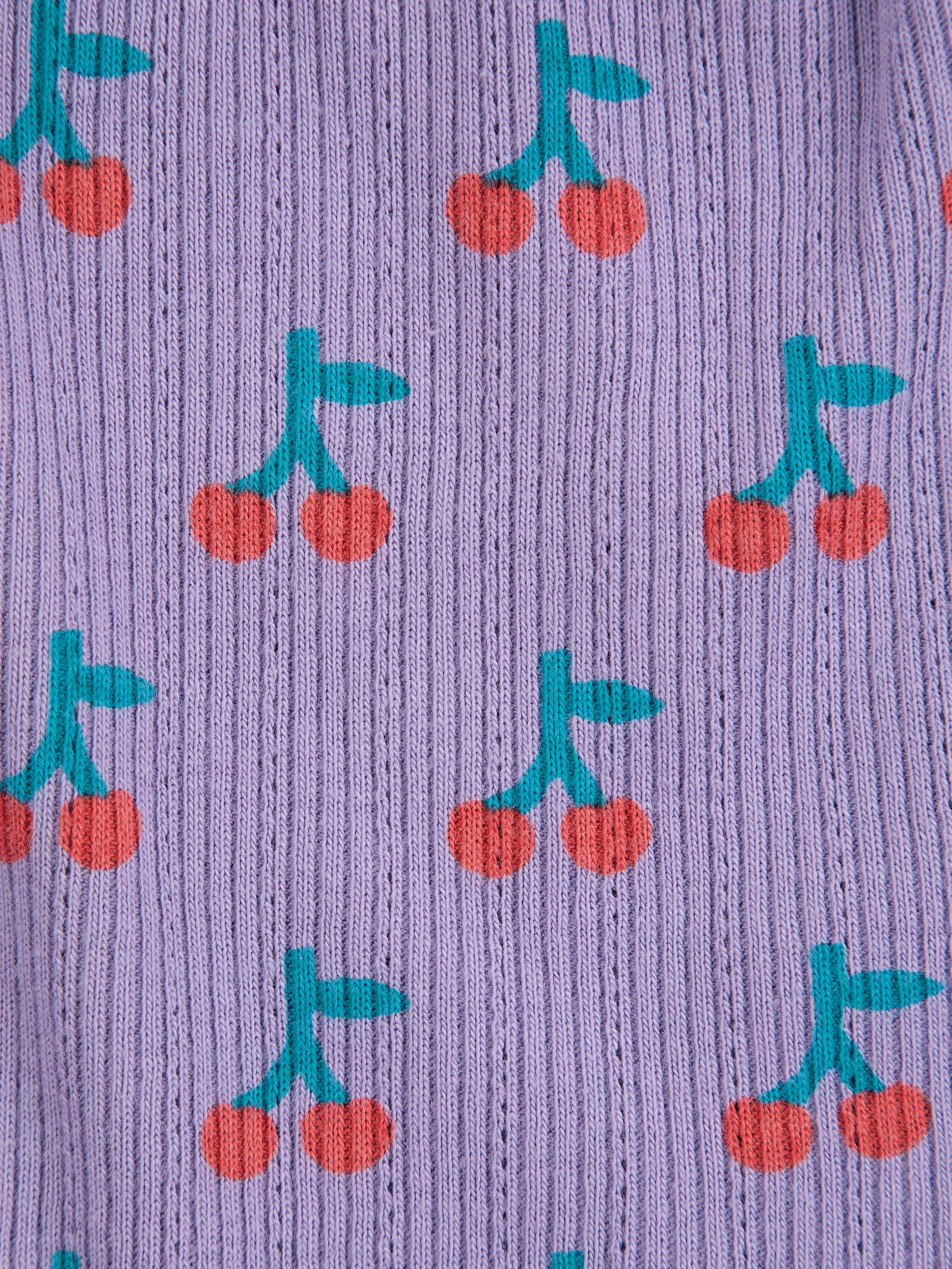 Baby Cherry All Over Footed Leggings