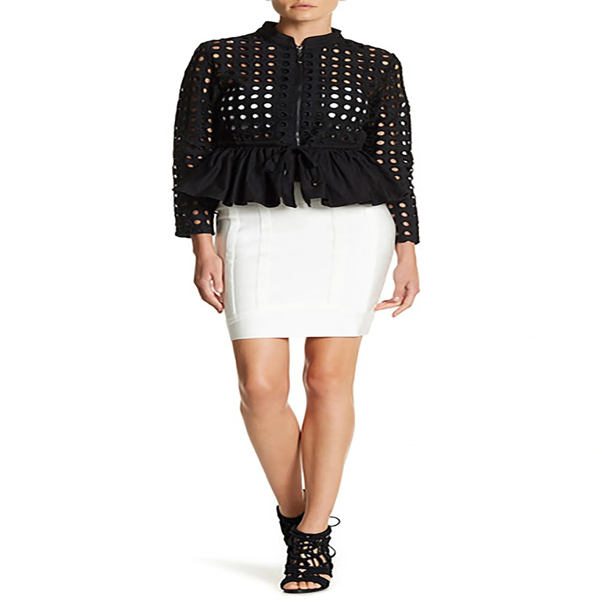 Bandage Mini Skirt - Modern Seasonless Skirt