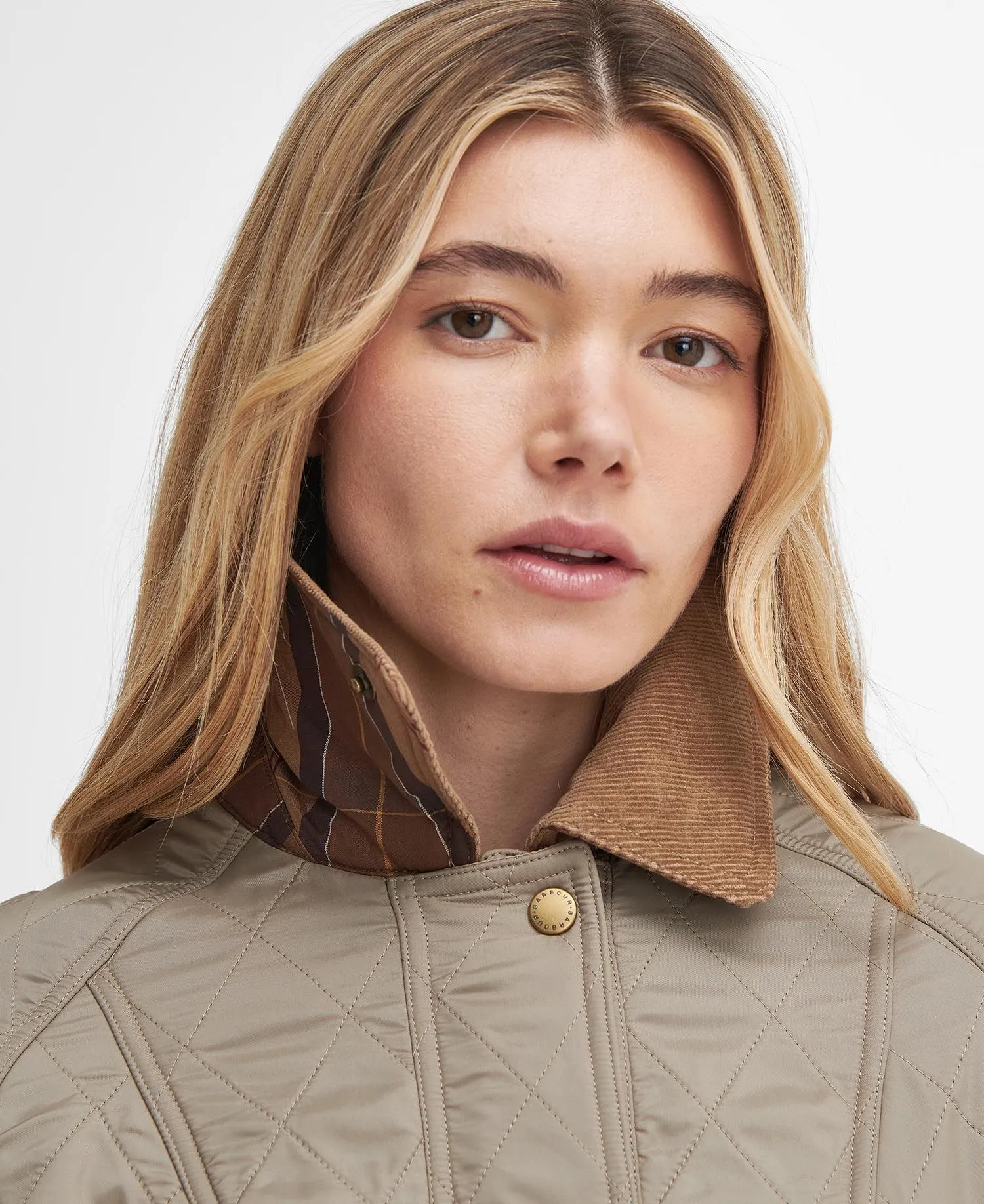 Barbour Beadnell Polarquilt Jacket - Sand Dune