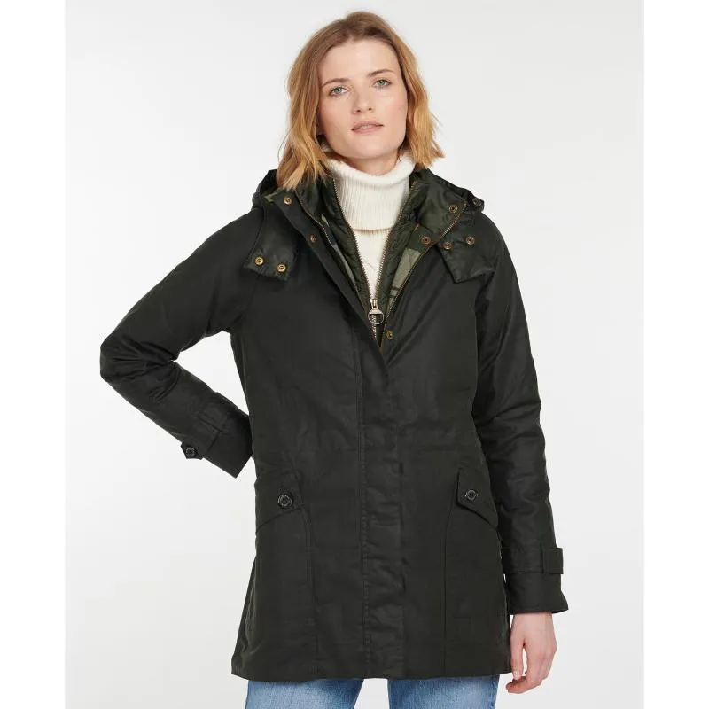 Barbour Cannich Ladies Wax Jacket - Sage/Ancient