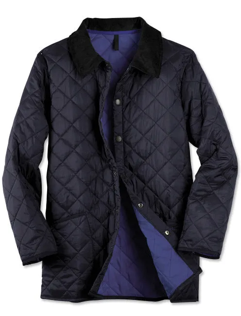 Barbour Quilt-Liddesdale-Men's Jacket-Navy-MQU0001NY91