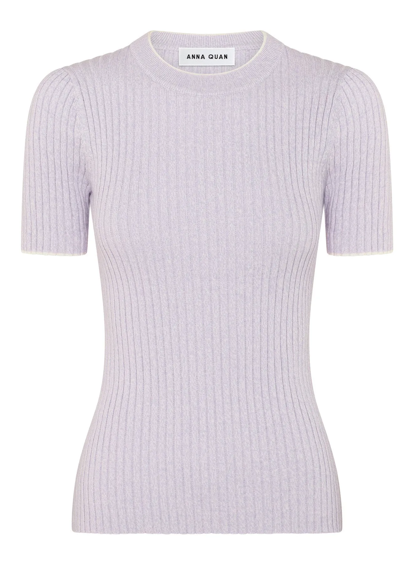 BEBE TOP (PURPLE MELANGE W/ SILENCE TRIM)