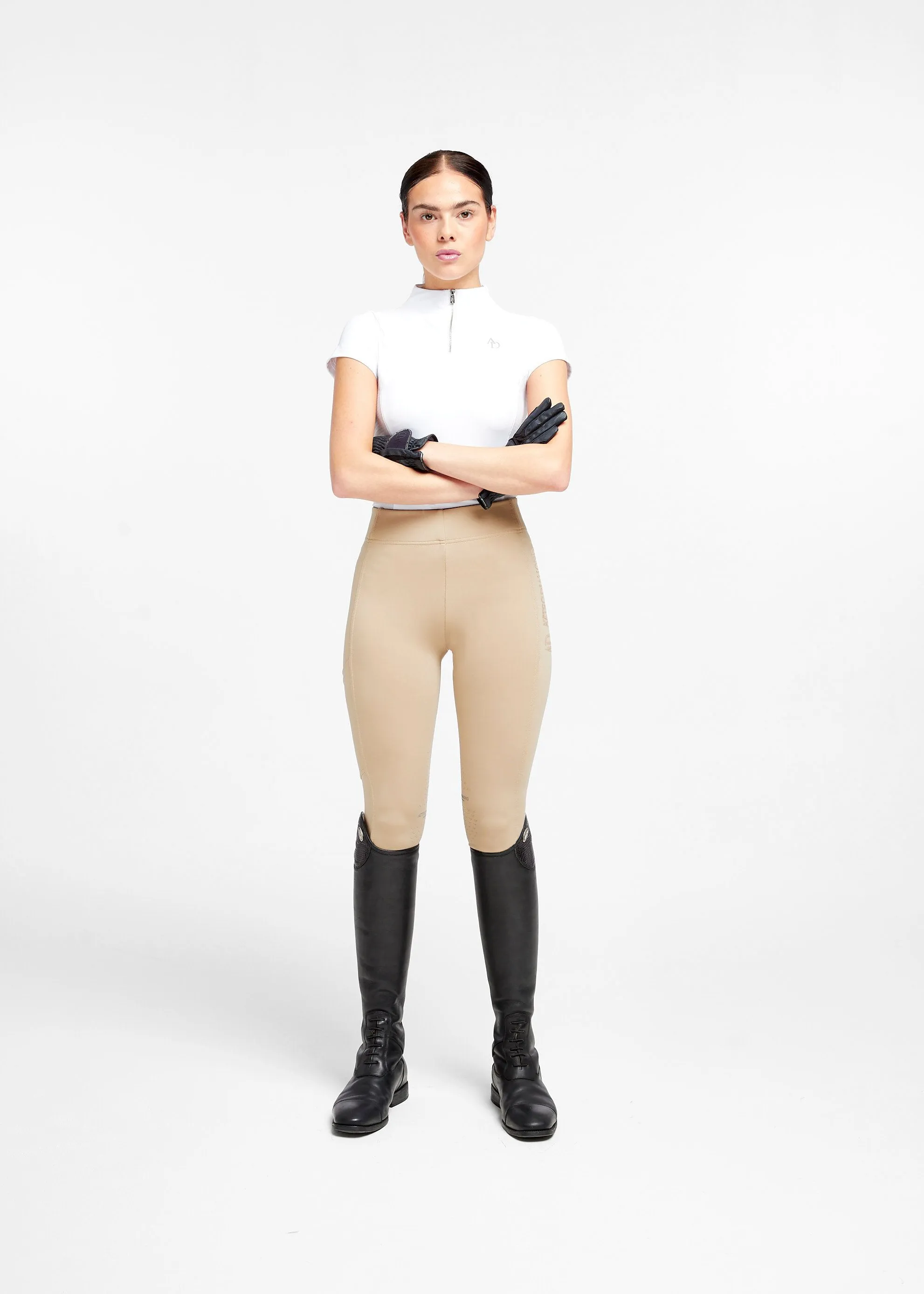 Beige PC Leggings