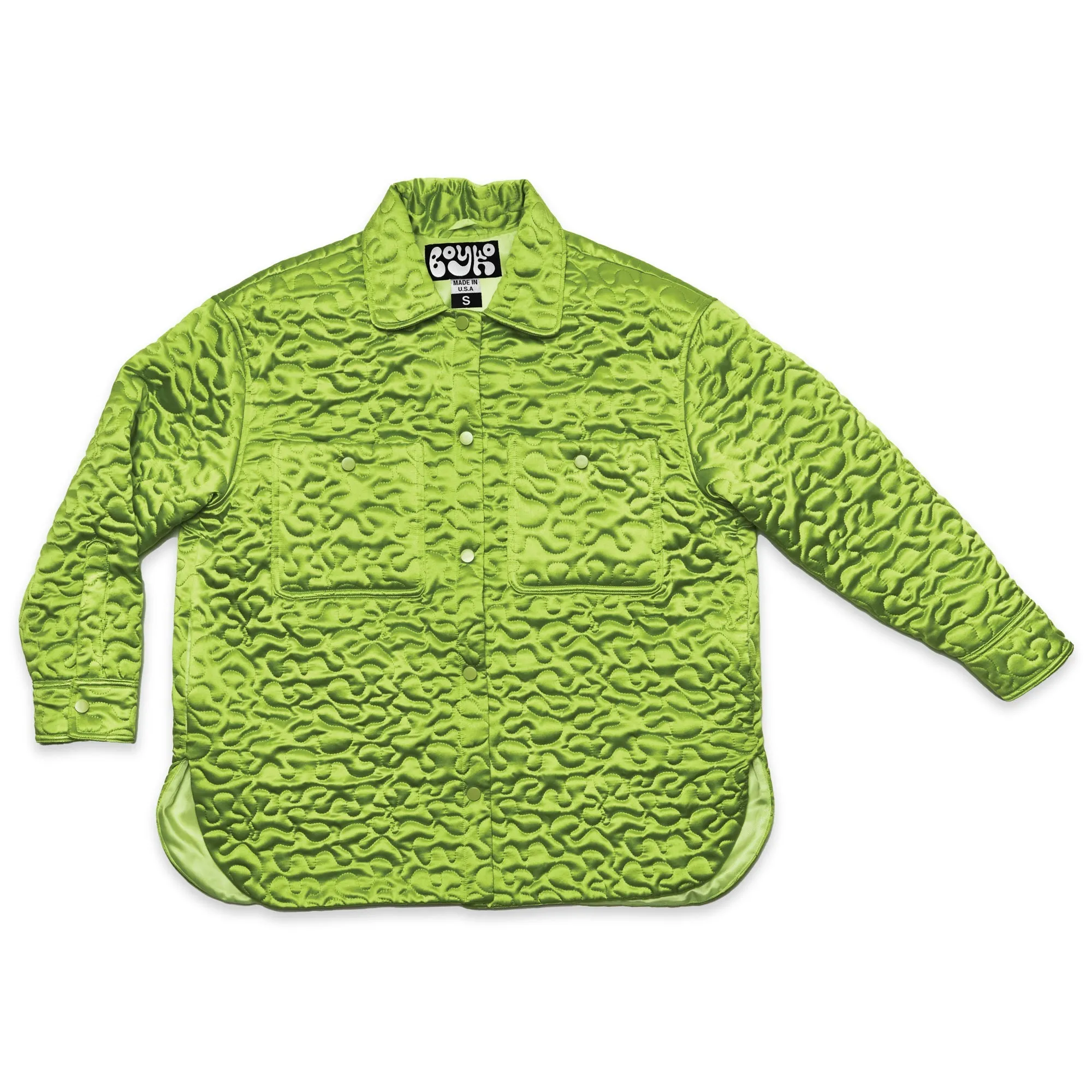 Billie Jacket Quilted - Lime