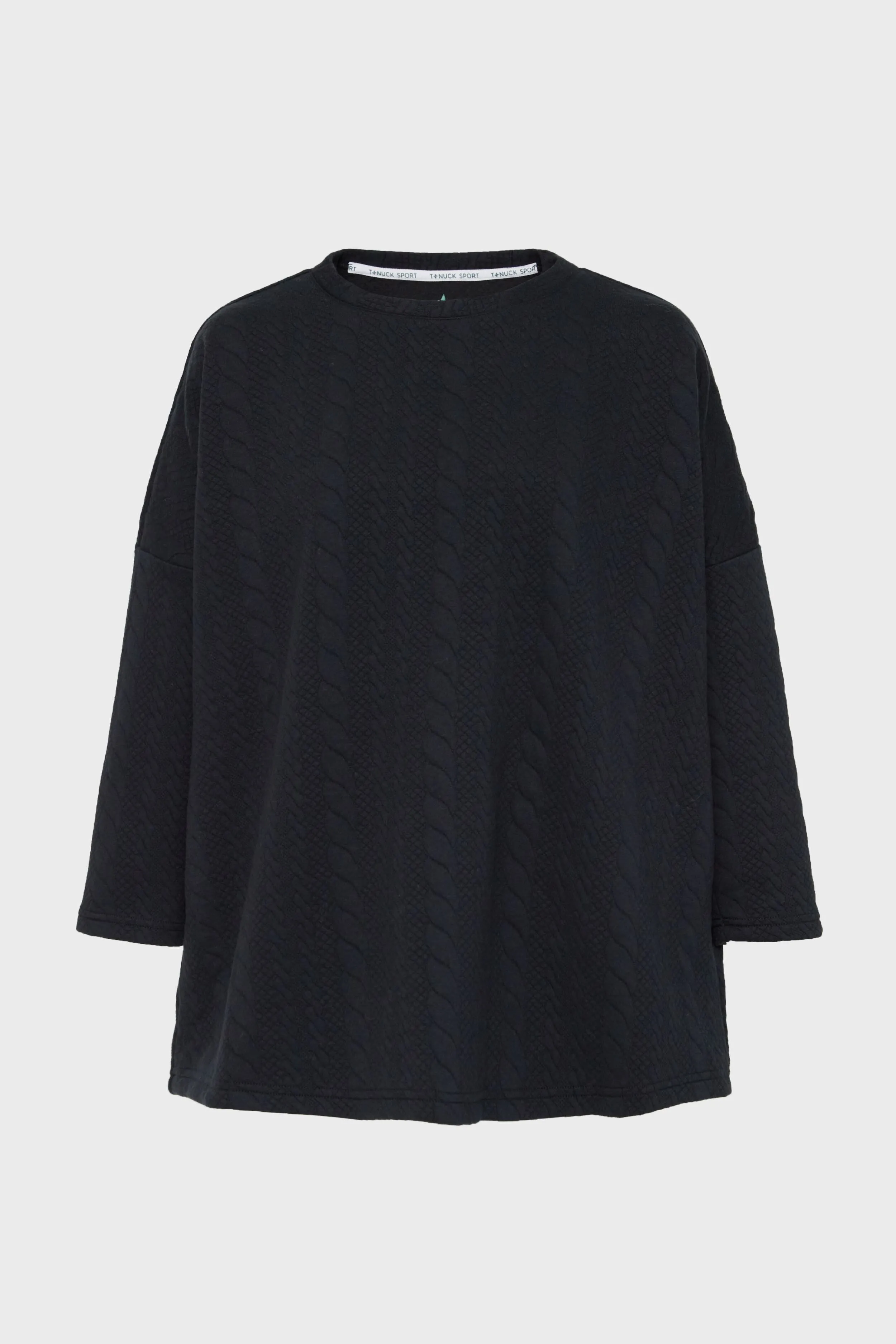 Black Cable Ally Swing Sweatshirt