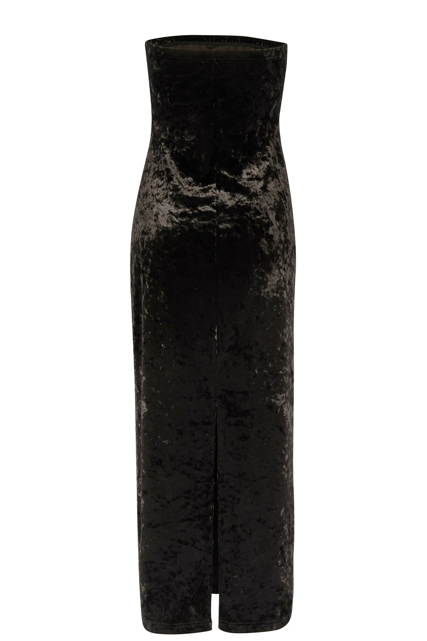 Black Velvet Maxi Dress