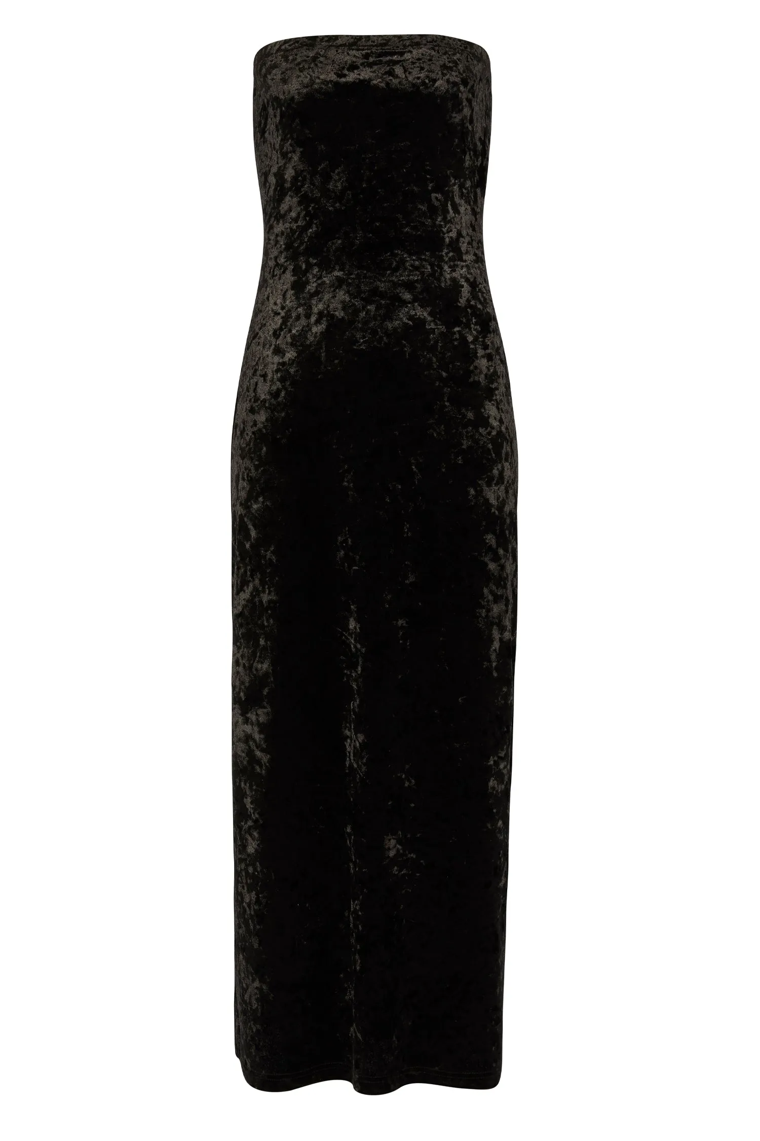 Black Velvet Maxi Dress