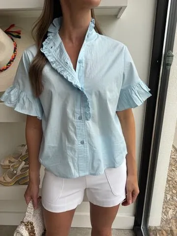 Blue Gia Blouse