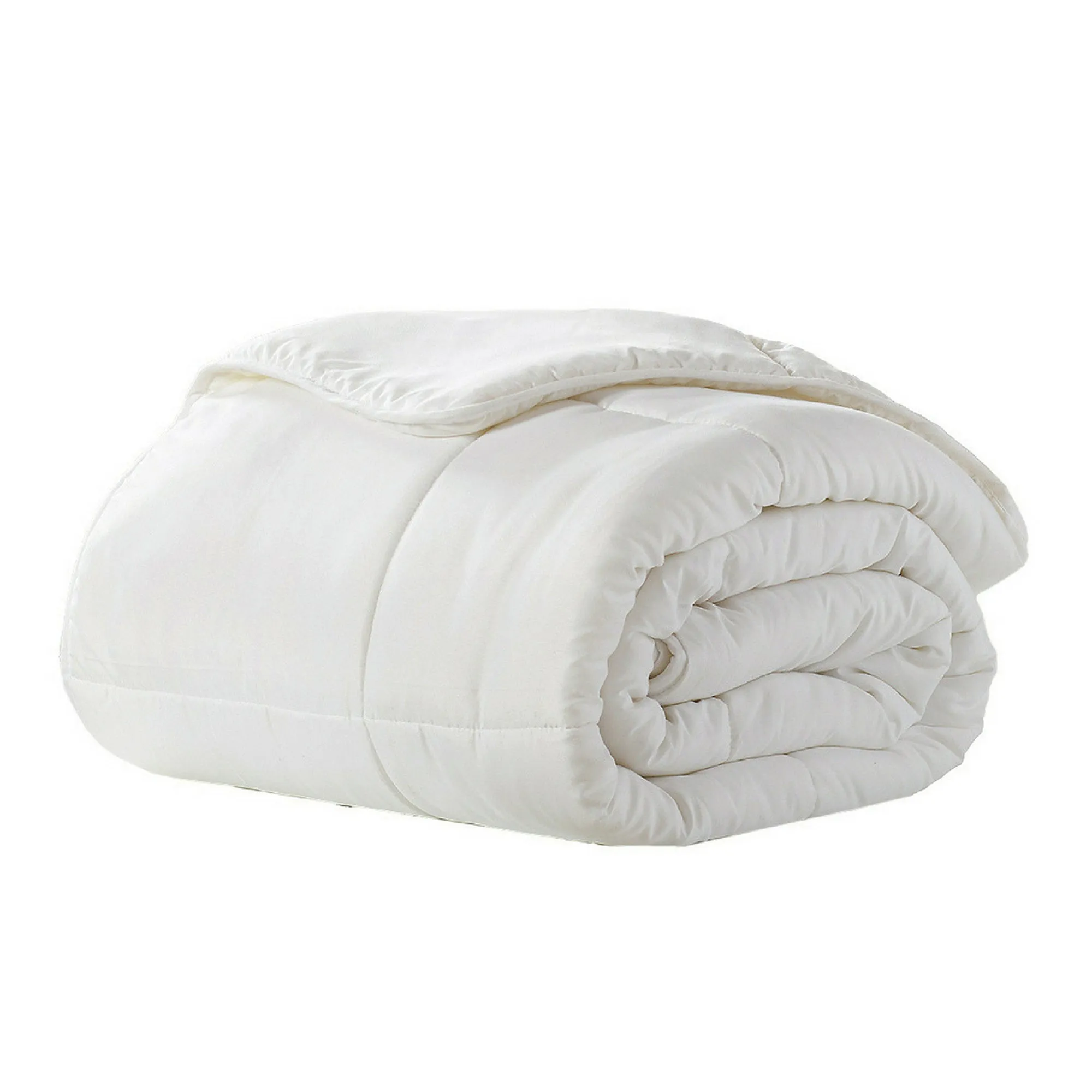 BTC Bed Bundle | Overstuffed Pillows, Quilted Mattress Protector and Down-Alt Comforter