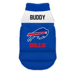 Buffalo Bills Custom Pet Parka Puff Vest