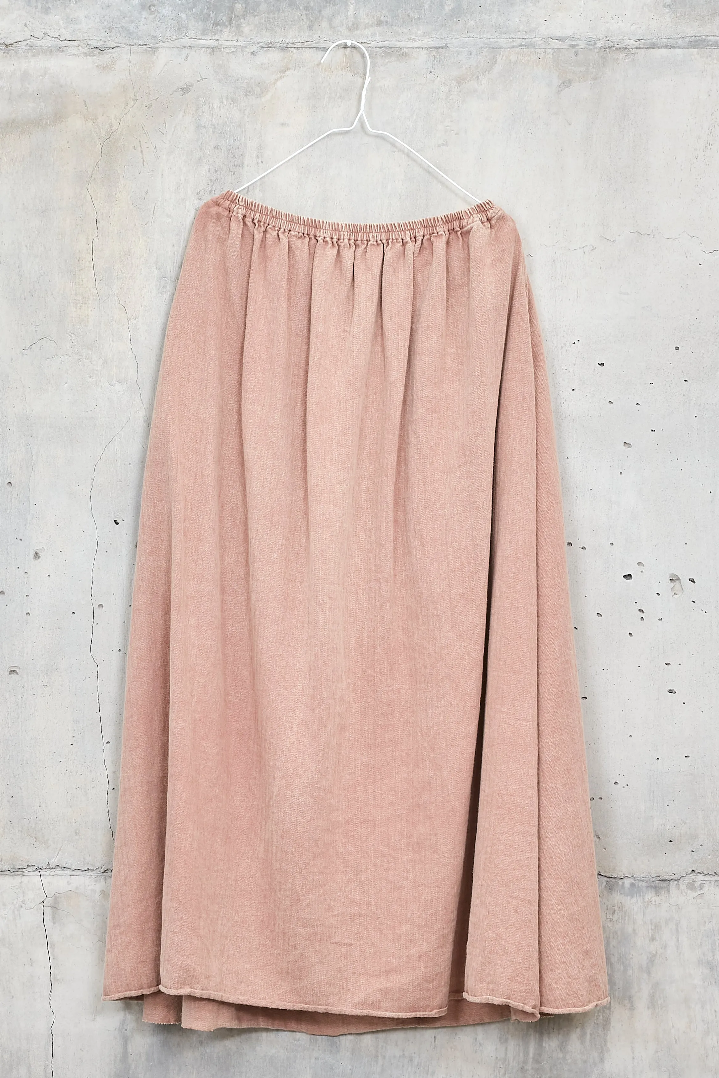 BUNGA  [flow] -  maxi skirt herringbone