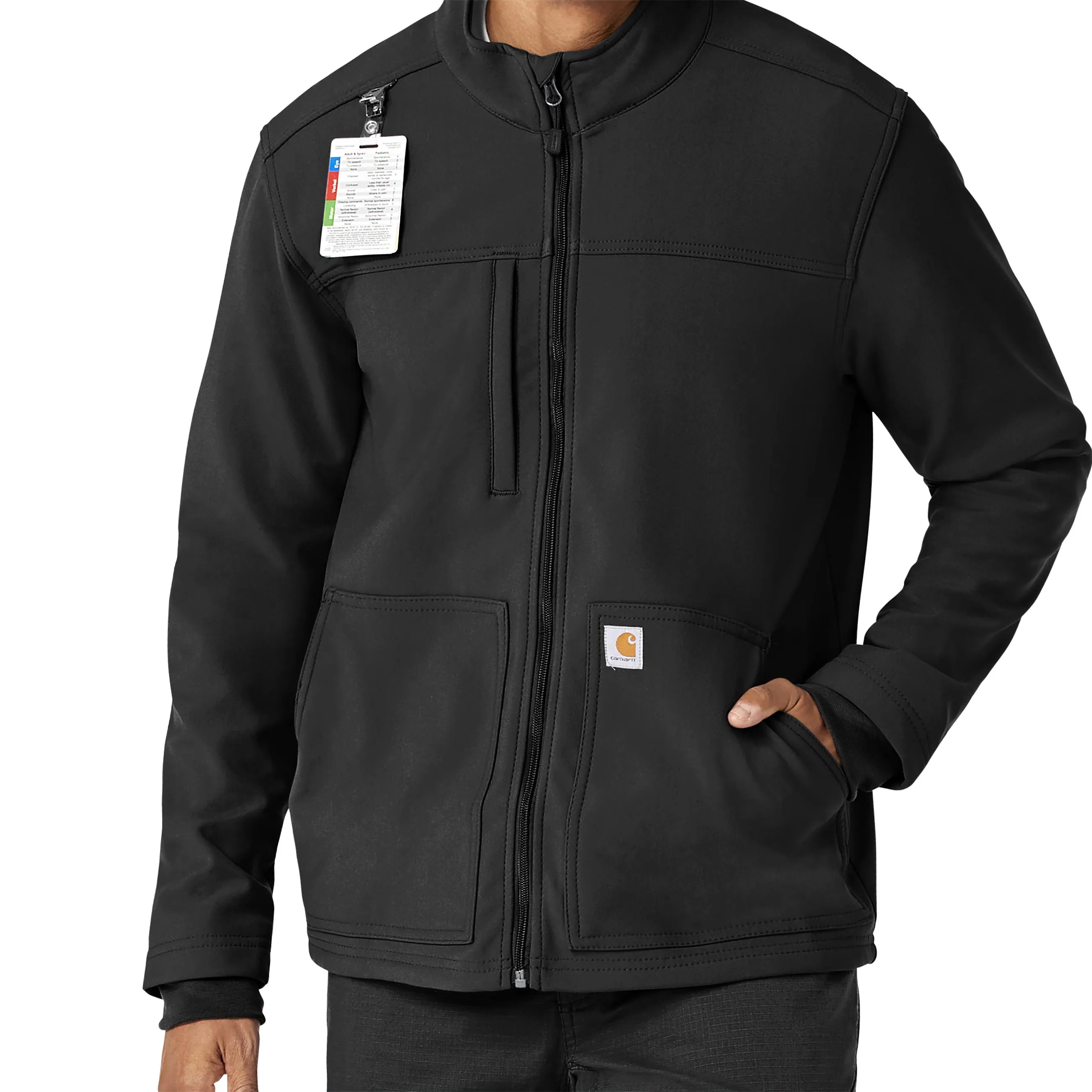 Carhartt RUGGED FLEX PEAK - Men's Fluid Resistant Fleece Scrub Jacket C80023