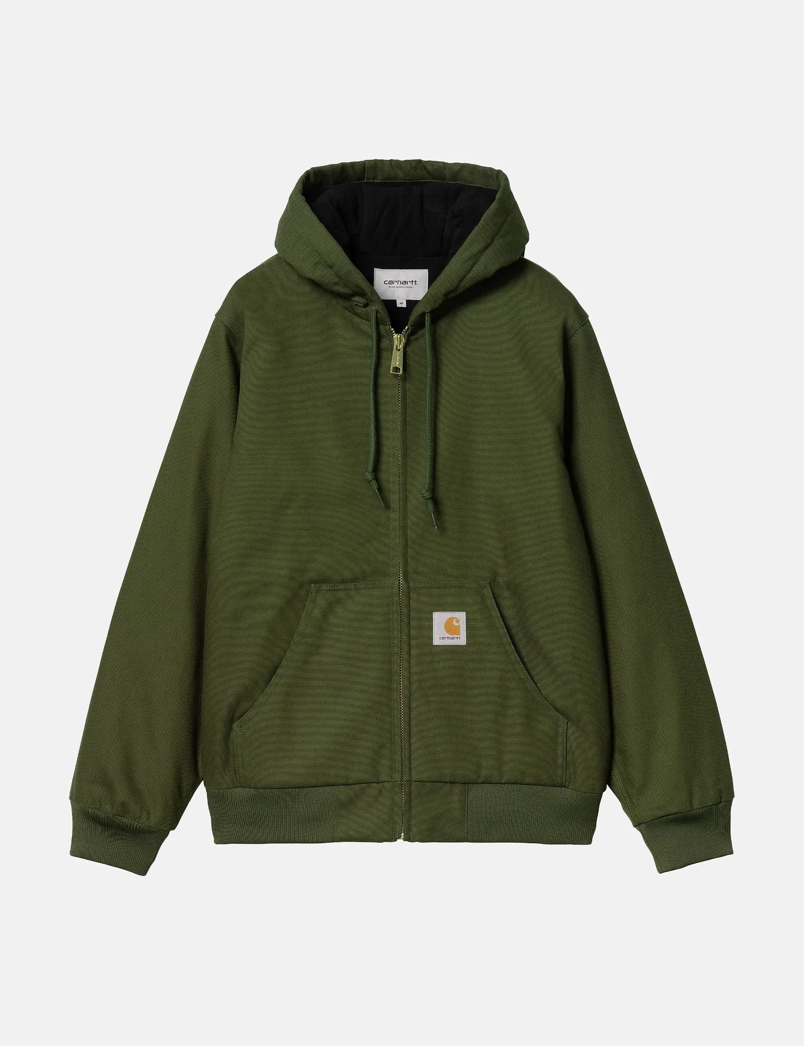 Carhartt WIP Active Jacket (Quilted Fleece Lined) - Tarragon Green