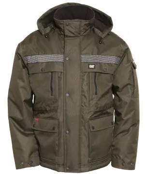 Caterpillar Men's Heavy Insulated Parka - Army Moss