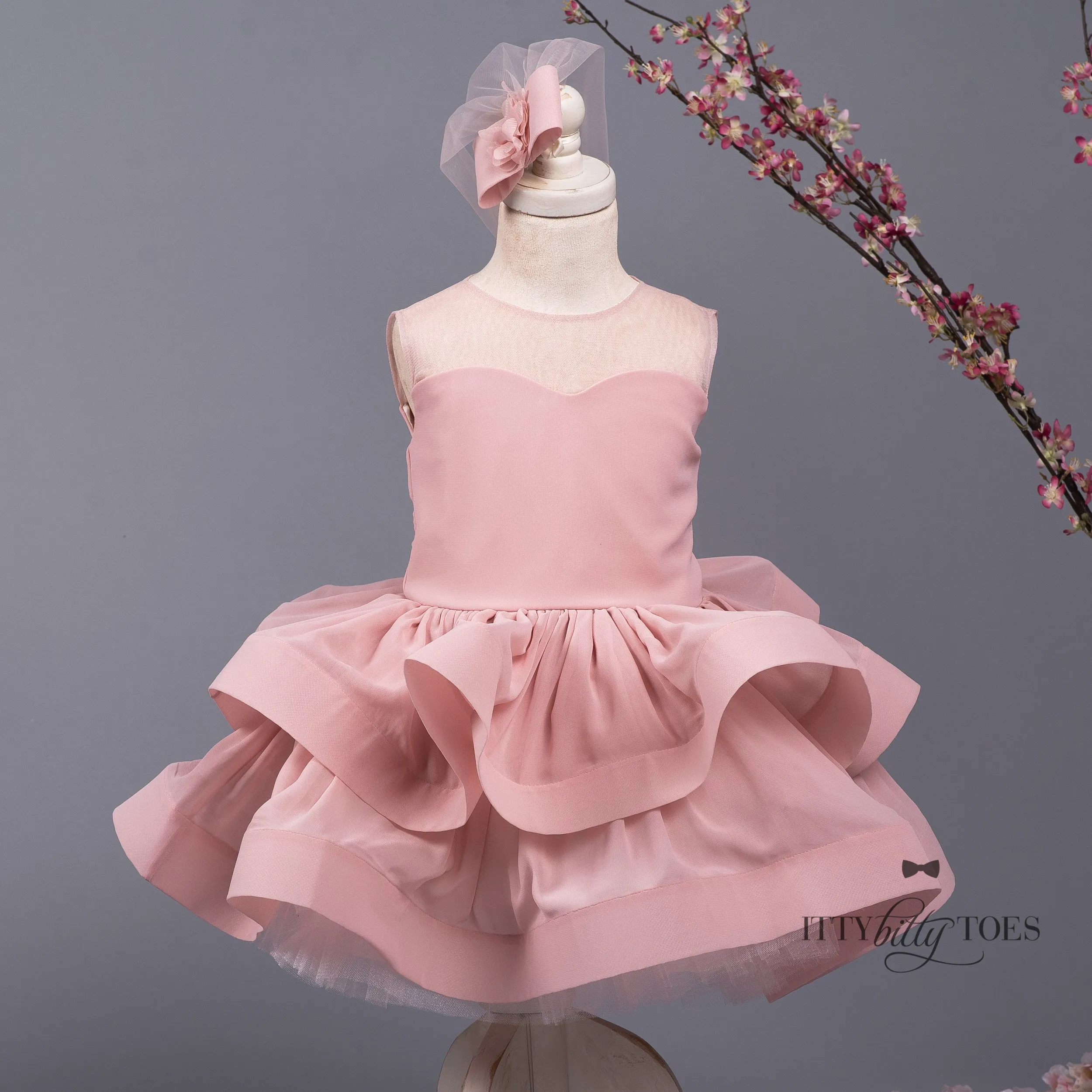 Chelsea Dress (Blush)