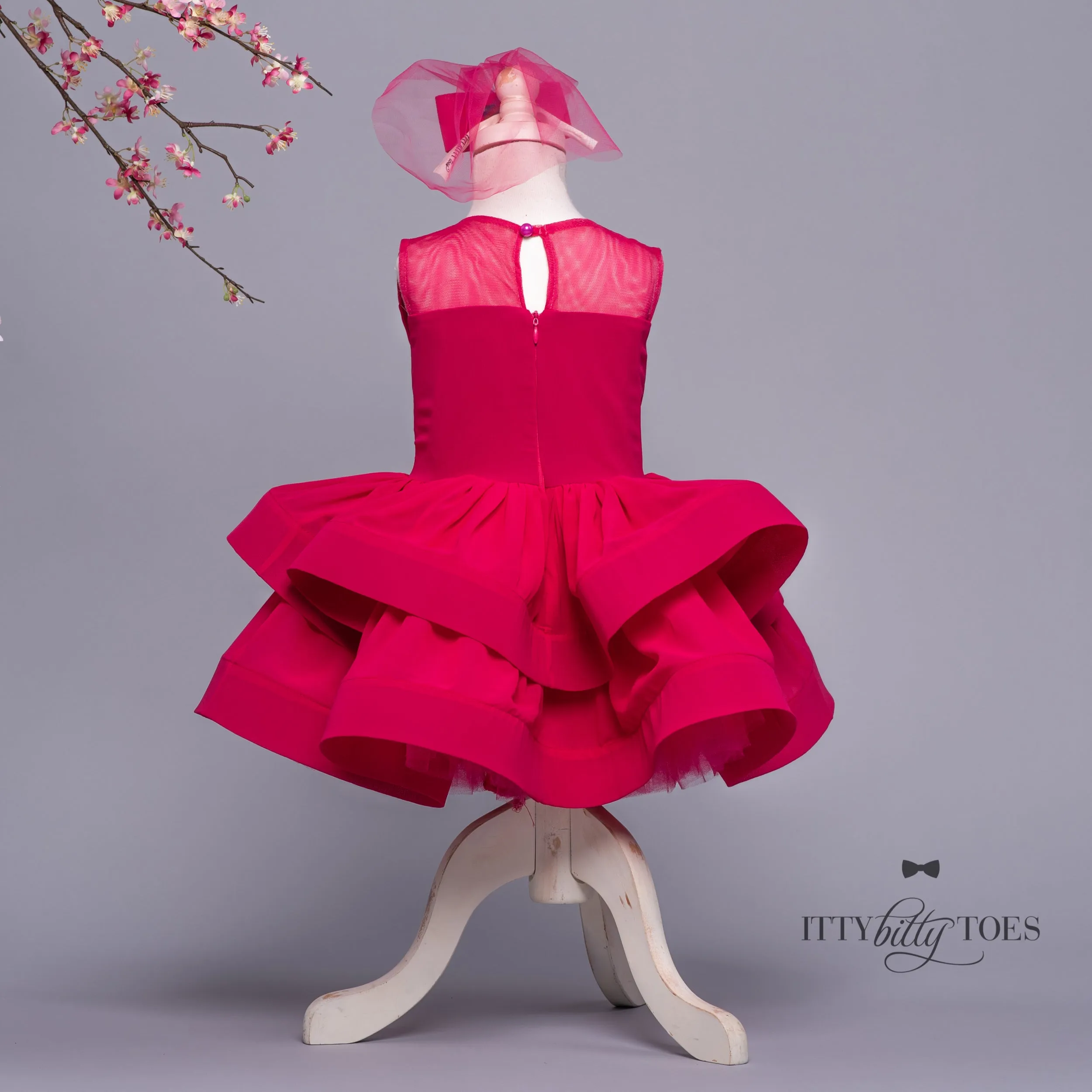 Chelsea Dress (Fuchsia)