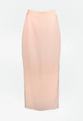 Choice Maxi Pencil Skirt Blush