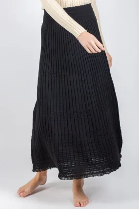 CLARA SKIRT 33" (BLACK)