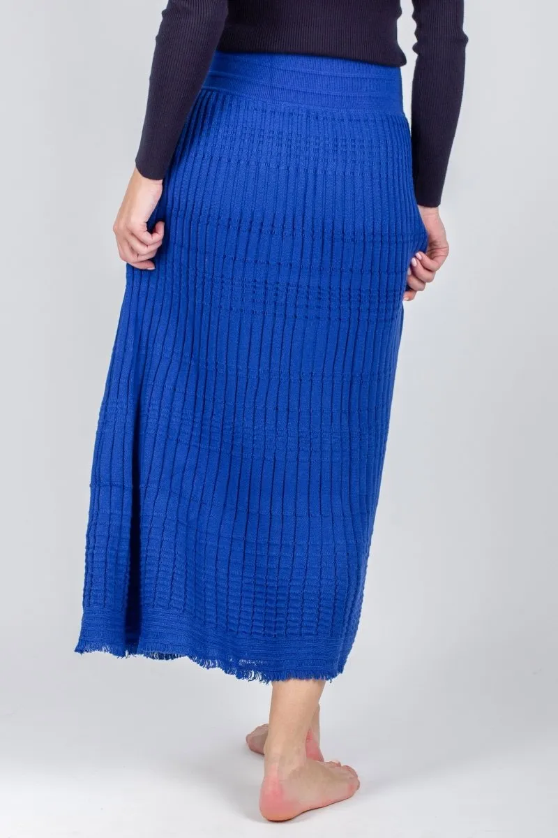 CLARA SKIRT 33" (BLUE)