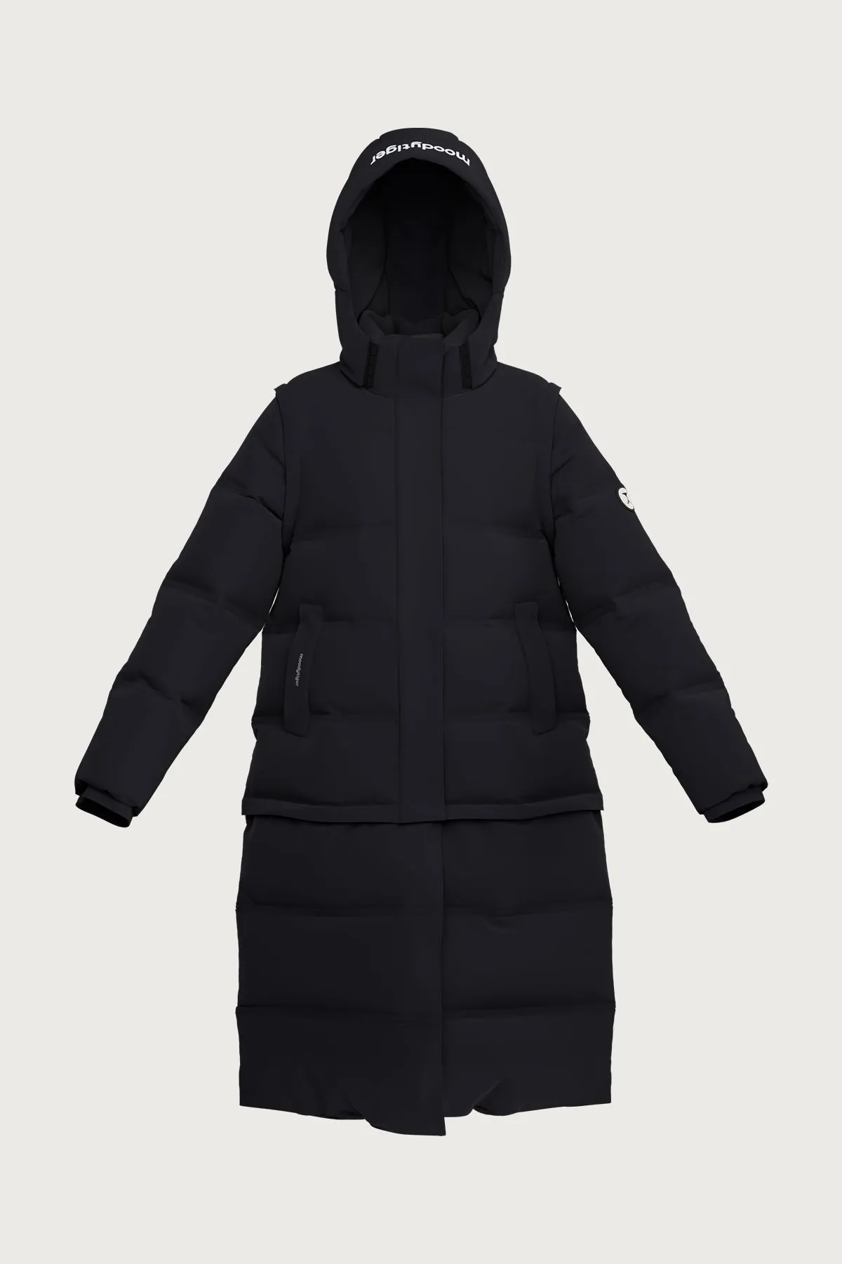 Convertible Parka Down Jacket