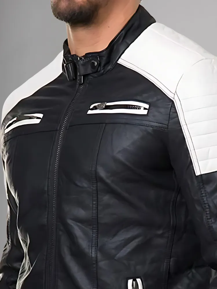 Cooper Biker Style Leather Jacket