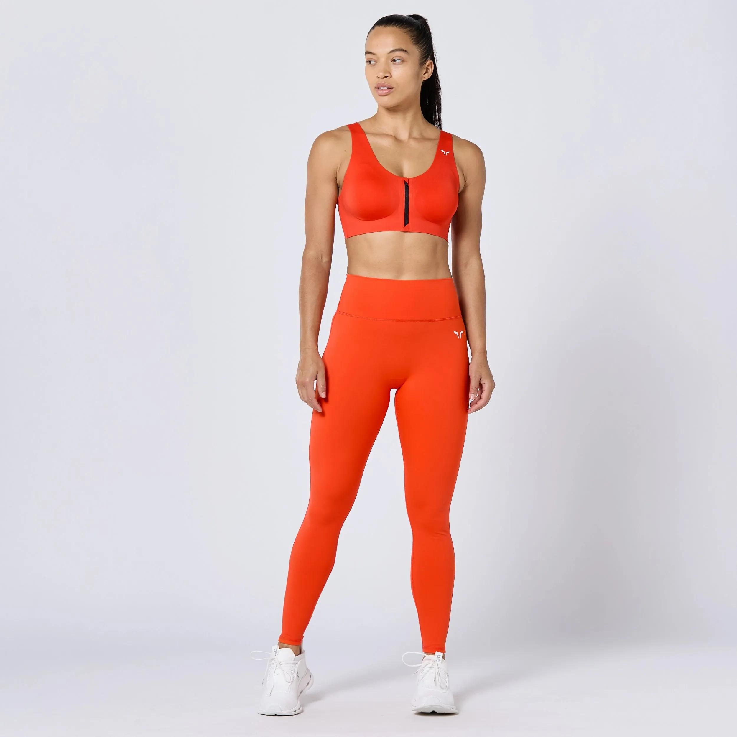 Core Agile ACT Leggings 27" - Orange.Com