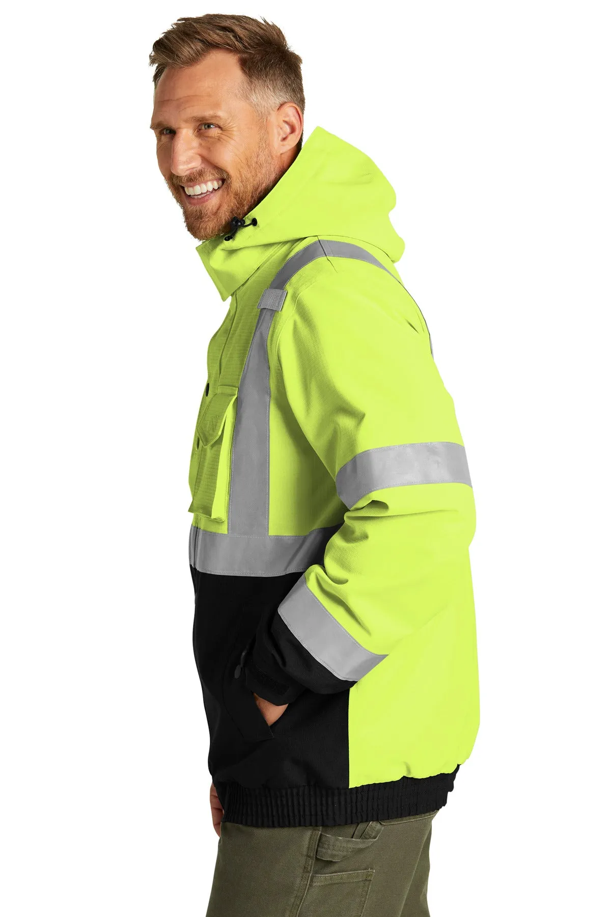 CornerStone® ANSI 107 Class 3 Waterproof Insulated Ripstop Bomber Jacket CSJ501