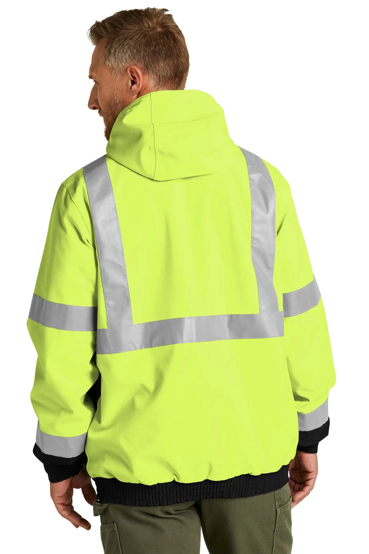 CornerStone® ANSI 107 Class 3 Waterproof Insulated Ripstop Bomber Jacket CSJ501