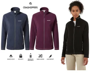 Craghoppers Womens Miska III Lightweight Full Zip Fleece Jacket